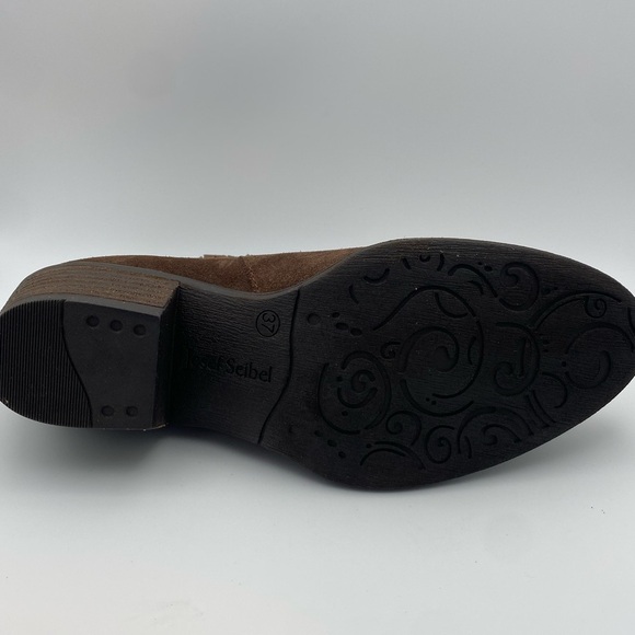 Joseph Seibel Daphne 15 brown western style ankle boot size 37 or 6, new - Picture 6 of 8